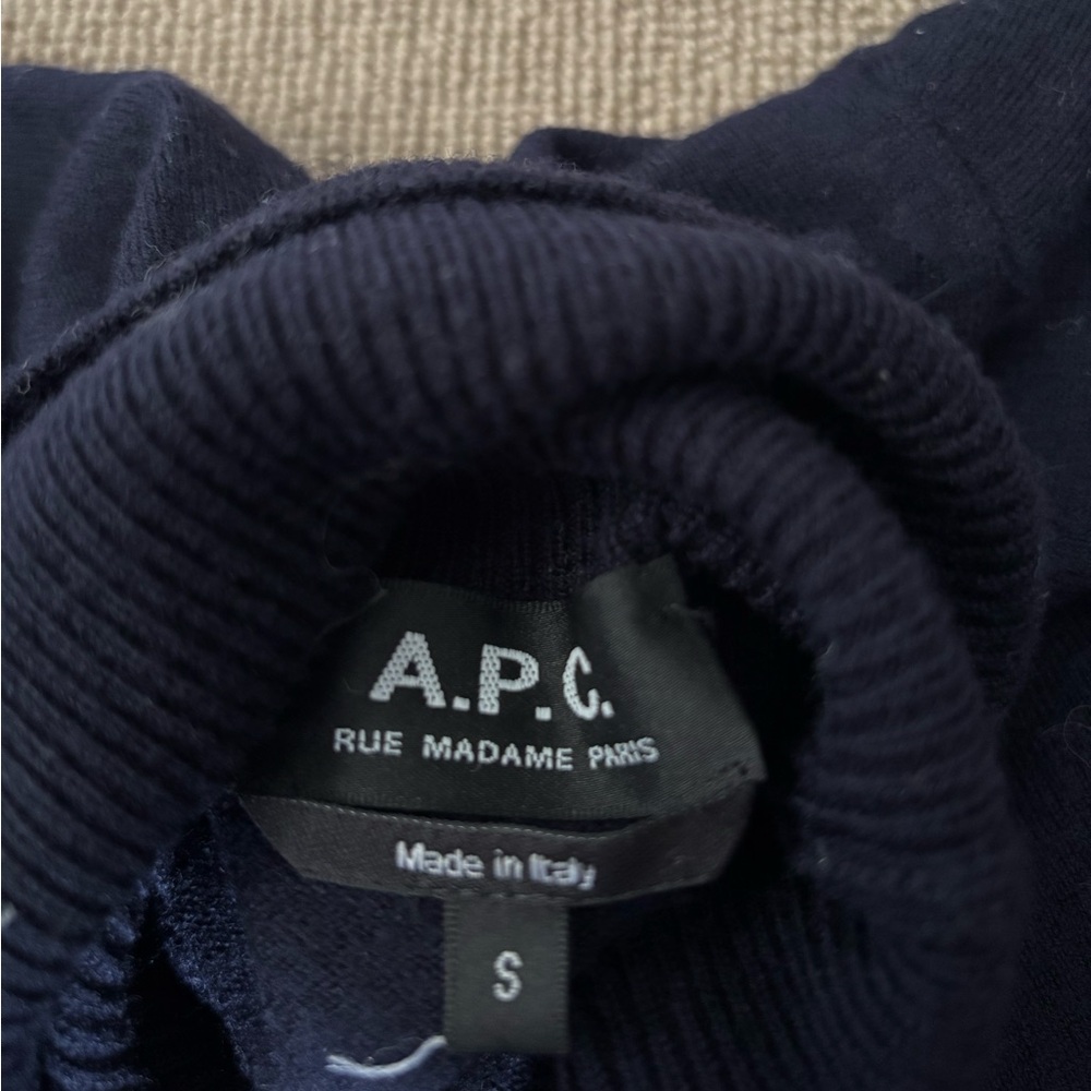 A.P.C. Dark Blue Knitwear